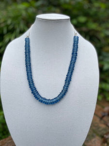 African glass beaded necklaces